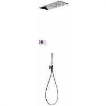 Tres Griferia - Kit Electrónico De Ducha Termostático Empotrado Shower Technology · Centralita Termostática Electrónica Incluida