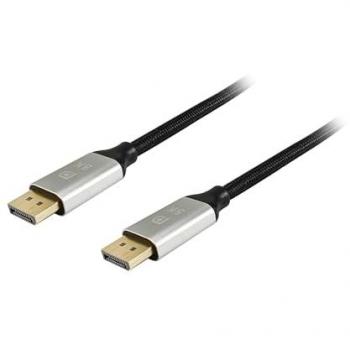 Cable DisplayPort 1.4 Premium Equip 119266, 10 m, color Negro, soporte para resolución 8K a 60 Hz
