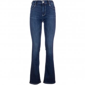 Bella B Push Up Bootcut Jeans - Dark Wash Denim for Women, Size W26