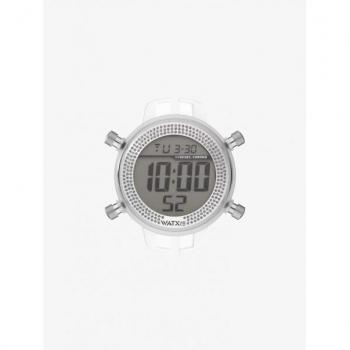 Reloj Mujer Watx & Colors RWA1050 - Diámetro de 43 mm, diseño moderno y colorido, resistente al agua, correa de silicona ajustable, esfera analógica con números grandes para fácil lectura
