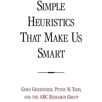 Simple Heuristics That Make Us Smart: Evolution and Cognition by Gerd Gigerenzer - Oxford University Press Edition