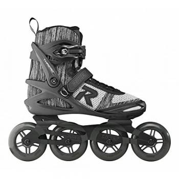 Roces Thread Inline Skates Grey-Black 400860 00002, Patines En Línea, Zapatillas Hombre, Multicolor, Talla 44 EU