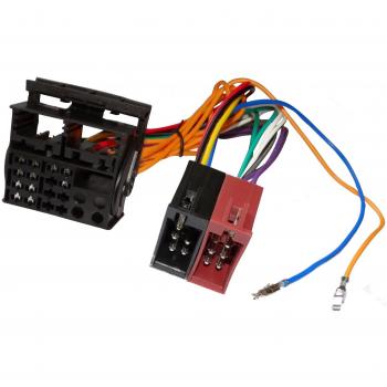 AERZETIX: Adaptador cable enchufe ISO para autoradio de coche vehiculos C12043
