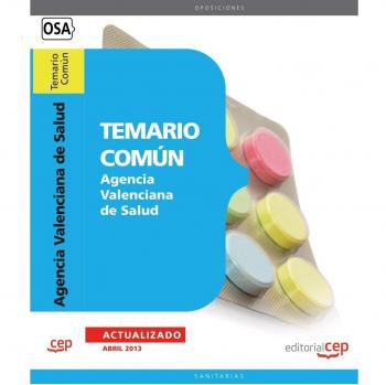 Agencia Valenciana de Salud. Temario Común