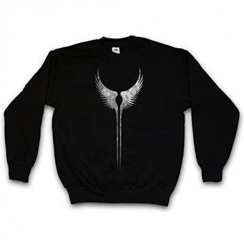 VALKYRIE WINGS PULLOVER SWEATSHIRT JERSEY SWEATER PULOVER - Valquiria valquirias valkirias Symbol Walküren Flügel Walküre Walhall Odin Thor Mjölnir Loki Midgard Rune Walhalla Tamaños S - 5XL