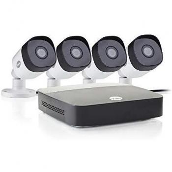 Kit de CCTV Yale Smart Home XL con 4 cámaras FullHD y disco duro de 1TB, visión nocturna, control por app
