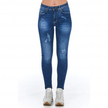Frankie Morello Blue Skinny Denim Jeans - W27