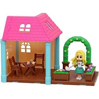 Casa de Muñecas Jardín BB Fun 112504 - Calidad Garantizada - Accesorios Incluidos