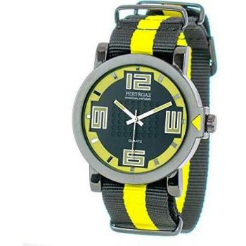 Pertegaz Men's Quartz Watch PDS-023-A with Nylon Strap (Ø 40mm)