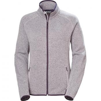 Forro polar Helly Hansen W Varde Fleece Jacket 2.0 para mujer en gris chispeado, talla S