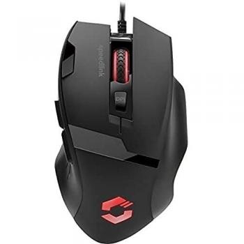Ratón Gaming con cable Speedlink Vades, Óptico, 2400 DPI, diseño para mano derecha