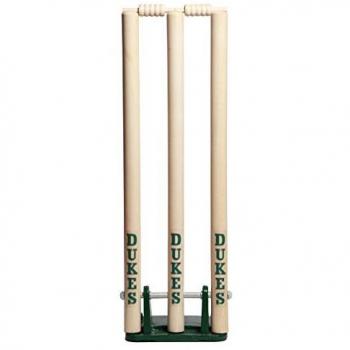 Dukes Cricket Sports Accessories Free Standing Spring Return Stumps Wickets M by Dukes