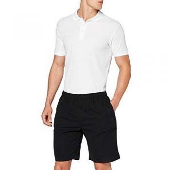 Joma Niza Bermuda Deporte, Niños, Negro, 2XS