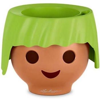 Maceta OJO ALL-IN-ONE Verde Manzana 21 cm - Autorriego