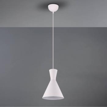 Lámpara colgante Trio Enzo Blanco 1 Bombilla E27