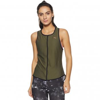 Puma Explosive Mesh Top, Mujer, Verde, M