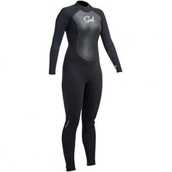 2016 Gul Response Ladies 3/2mm Flatlock Wetsuit in BLACK RE1319-A9 Ladies UK Sizes - 16