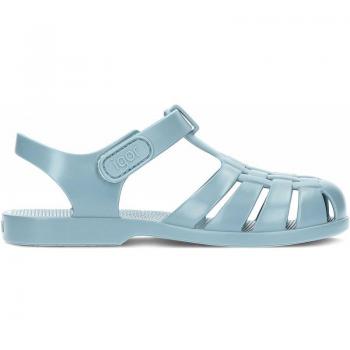 Sandalias Cangrejeras Tobby Velcro Igor para Niña y Niño, modelo 10288, color azulón, diseño abierto con cierre de velcro