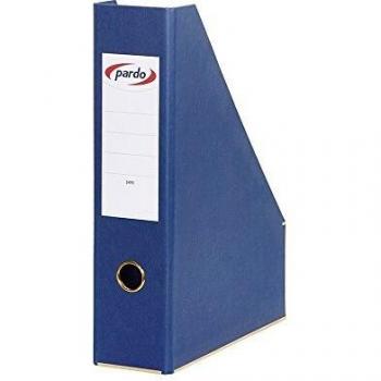 Pardo 245503 - Revistero archivador extra forrado, color azul