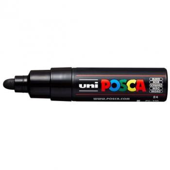Rotulador Posca PC-7M Negro 4.5-5.5mm (6 Unidades)