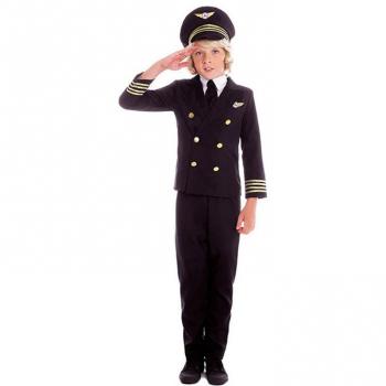 Disfraz de Piloto Capitán de Vuelo para niño