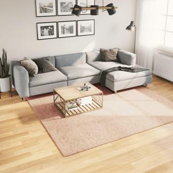 Alfombra de pelo corto suave y lavable HUARTE 240x240 cm color Beige, Crema, Arena y más - Alfombra de área para sala de estar, dormitorio, habitación y salón