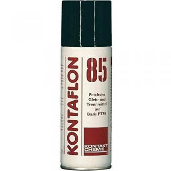 Spray Lubricante Kontaflon 85 - Sin Silicona, Resistente hasta 260°C, 200 ml