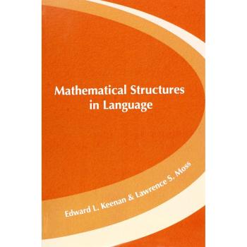 Mathematical Structures in Languages