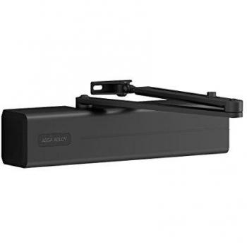 Tesa Assa Abloy DC347-D9005 Cierrapuertas Brazo Articulado Para Puertas, Negro