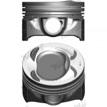 Pistón NÜRAL 87-433907-10, tipo: pistón de motor, características: fabricado en aluminio, diseño de alta precisión, compatible con motores específicos, resistencia a altas temperaturas y desgaste