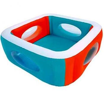 Bestway 51132 - Piscina Hinchable Infantil Window 168x168x56 cm