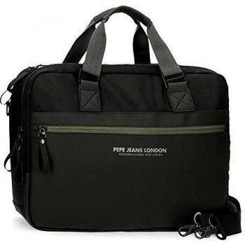 Maletín para Portátil 15,6 Pepe Jeans Sail, Negro