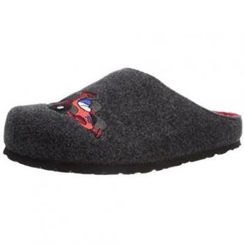 softwaves 542 114 - Zapatillas de estar por casa para niños, color Dark Grey 256, talla 29