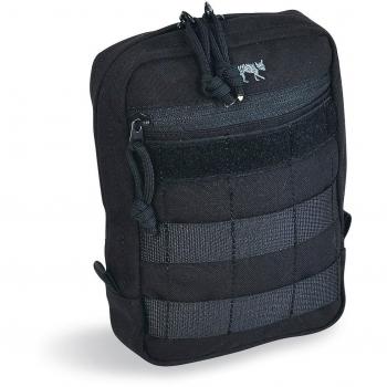 Tasmanian Tiger Tac Pouch 5 - Black EDC Accessory Storage Bag, Molle Compatible with Rain Cover