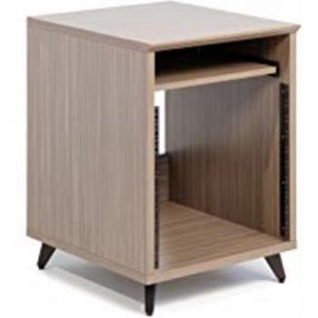 Gator Elite 10U Studio Rack Table - Driftwood Gray