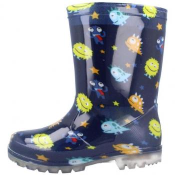 Botas de agua para niña marca Chicco modelo Walk, color azul