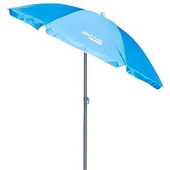 Sombrilla de Playa Inclinable Ø180 cm con Protección UV50 Aktive