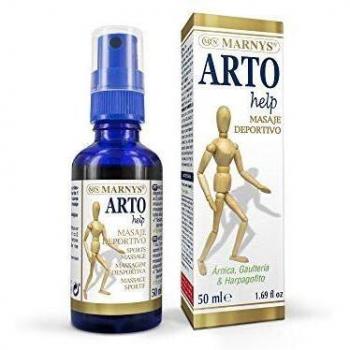 MARNYS Artohelp Aceite de Masaje Deportivo para Músculos, Articulaciones y Ligamentos Spray 50ml