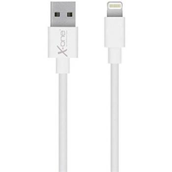 X-One CPL1000W Cable Lightning plano Blanco