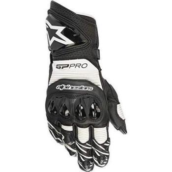 Alpinestars GP Pro R3 Motorcycle Gloves - Black White, 3XL