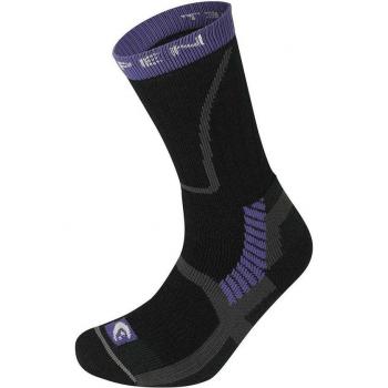 Calcetines Lorpen T3 Midweight Hiker Eco Mujer Black Purple 38 - 41