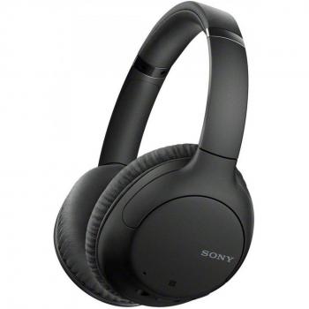 Auriculares inalámbricos Sony WH-CH710N con cancelación de ruido, Bluetooth, hasta 35 horas de reproducción continua, micrófono, modelo 2020, color negro