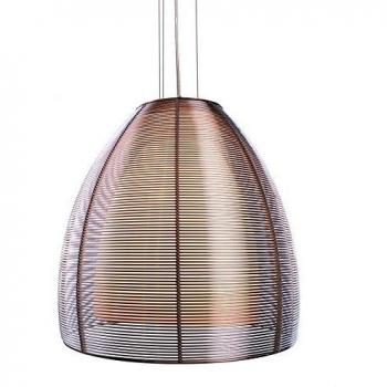 Lámpara colgante moderna Filo Big Mob E27 60W 230V color plata