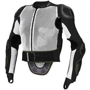 Dainese Action Full Pro - Chaqueta con protector dorsal negro white/black Talla:medium