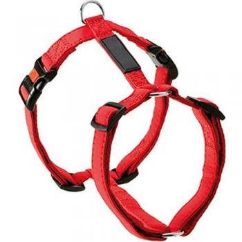 Karlie 65020 Arnés No Limit Soft Teflón, Rojo, 65-100 cm, L