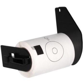 Etiquetas Brother DK11207 para CD/DVD de 58 mm - 100 Unidades