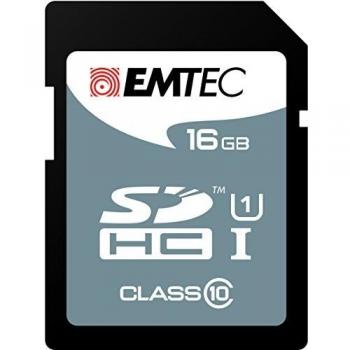 Emtec 16GB SDHC Memoria Flash Clase 10 - Tarjeta de Memoria