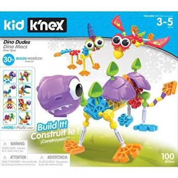 K'NEX Dino Dudes - Juego de construcción para niños a partir de 3 años , color/modelo surtido