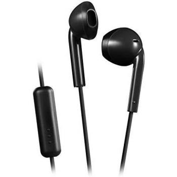 JVC HA-F17M-B-E. Auriculares Earbuds de Gran Comodidad y Encaje en el pabellón auditivo. Resistente al Sudor