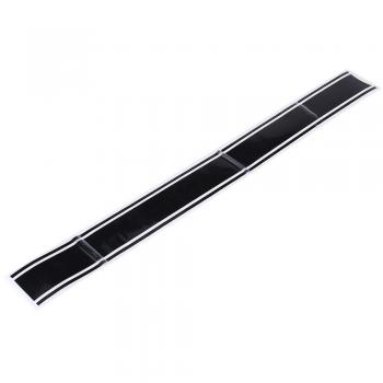 Qiilu 50 * 5 cm Motocicleta Tapa del carenado del tanque Pinstripe Sticker Decal Decoración de Cine para Cafe Racer